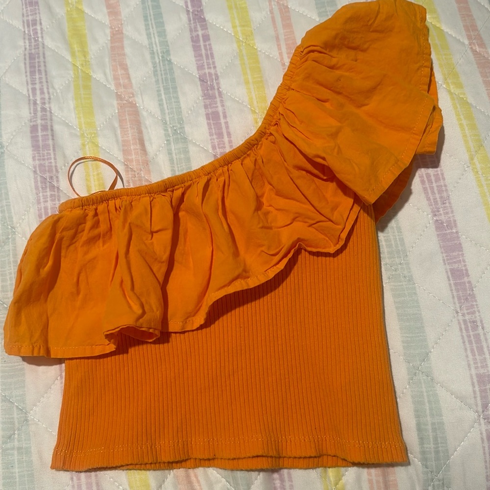 Orange shirt